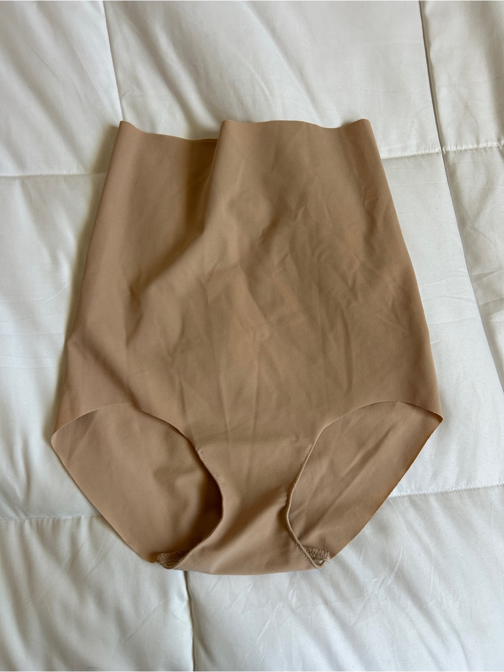 Commando High-Waist Seamless Shapewear Brief in Nude-Small